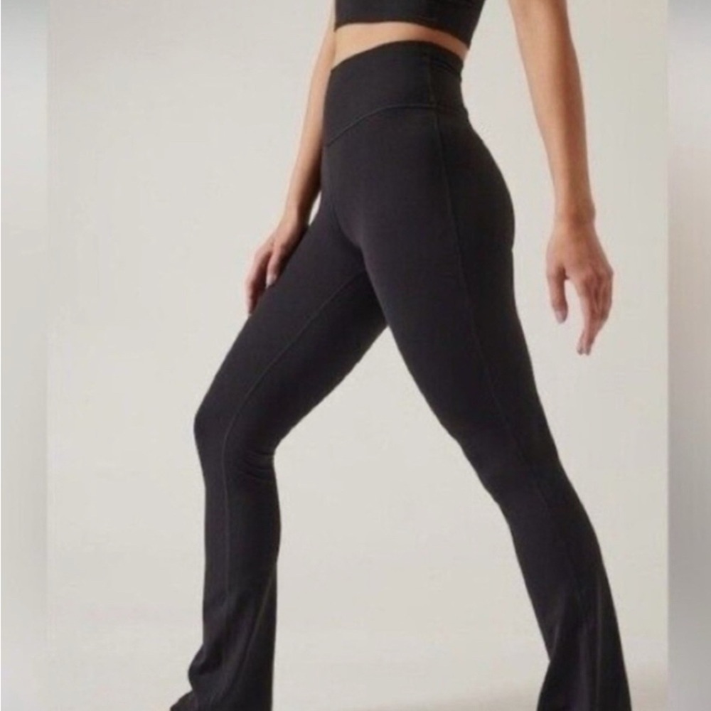 Athleta Black Flare Pants